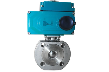 Краны межфланцевые нержавеющие с электроприводом AC 24V