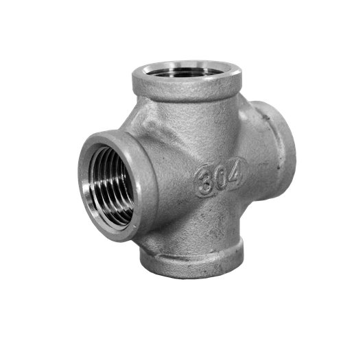 Крестовина нержавеющая, AISI304 DN15 (1/2"), (CF8), PN16