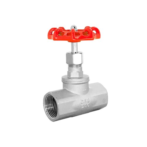 Вентиль запорный муфтовый нержавеющий, AISI304 DN25 (1"), (CF8), PN64