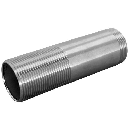 Сгон резьбовой нержавеющий, AISI304 DN32 (1_1/4"), (CF8), PN16