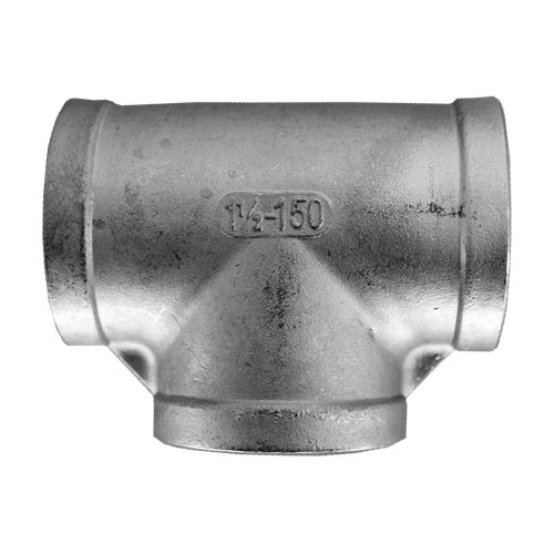 Тройник вр. нержавеющий, AISI304 DN40 (1_1/2"), (CF8), PN16