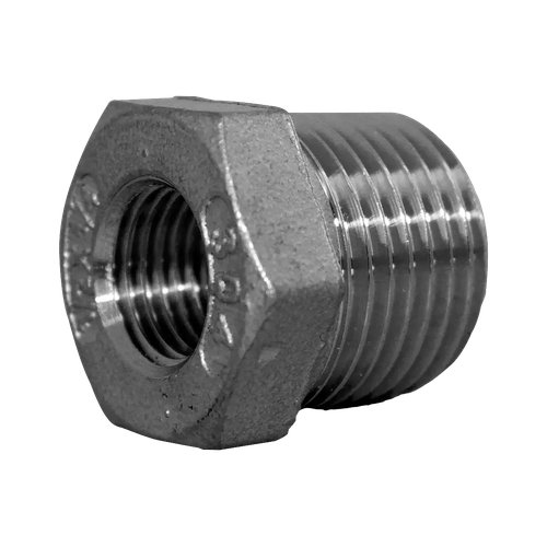 Футорка нержавеющая, AISI304 DN15 x DN 8 (1/2" x 1/4"), (CF8), PN16