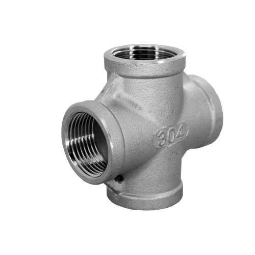 Крестовина нержавеющая, AISI304 DN20 (3/4"), (CF8), PN16