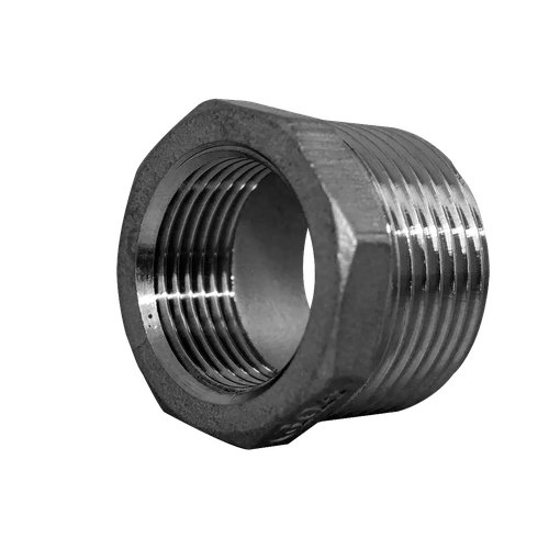 Футорка нержавеющая, AISI304 DN20 x DN15 (3/4" x 1/2"), (CF8), PN16