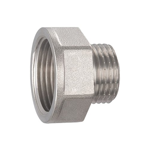 Футорка обратная нержавеющая, AISI304 DN50 x DN32 (2' x 1_1/4"), (CF8), PN16
