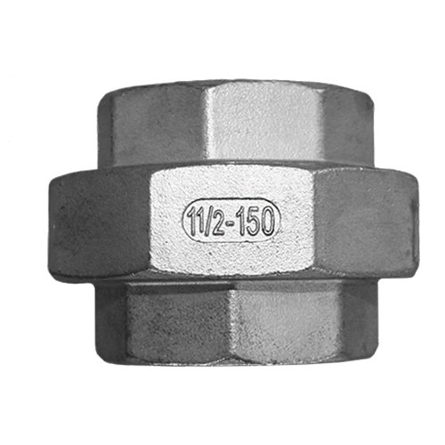 Американка вр/вр нержавеющая, AISI304 DN40 (1_1/2"), (CF8), PTFE, PN16