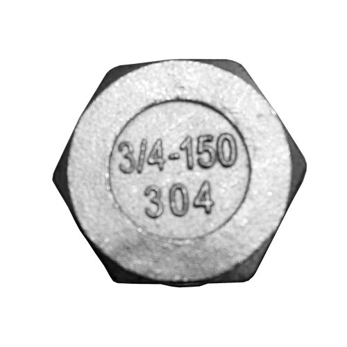 Заглушка Н/Р 6-ти гранная нержавеющая, AISI304 DN20 (3/4"), (CF8), PN16