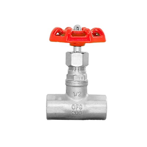 Вентиль запорный муфтовый нержавеющий, AISI304 DN15 (1/2"), (CF8), PN64