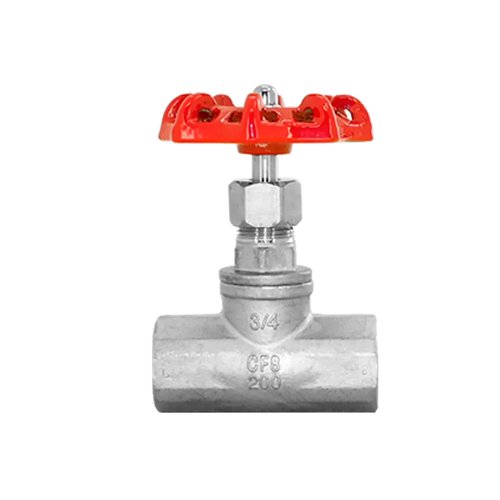Вентиль запорный муфтовый нержавеющий, AISI304 DN20 (3/4"), (CF8), PN64