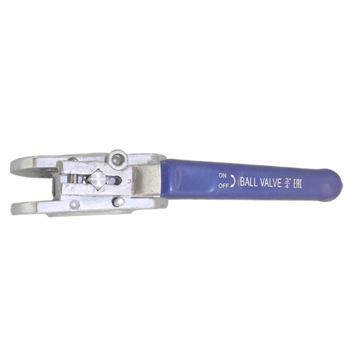Кран шаровый межфланцевый нержавеющий (1PC), AISI304 DN20 (3/4"), (CF8), PN16
