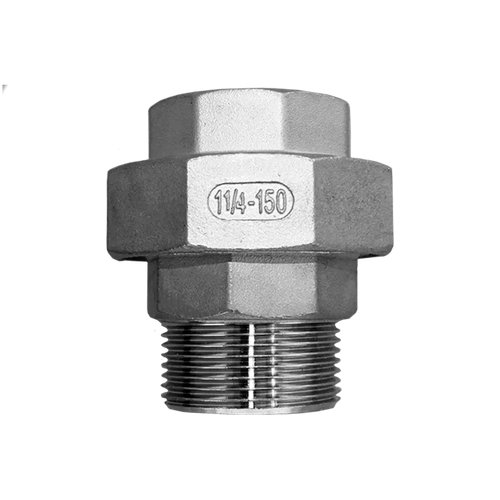 Американка нр/вр нержавеющая, AISI304 DN32 (1_1/4"), (CF8), PTFE, PN16