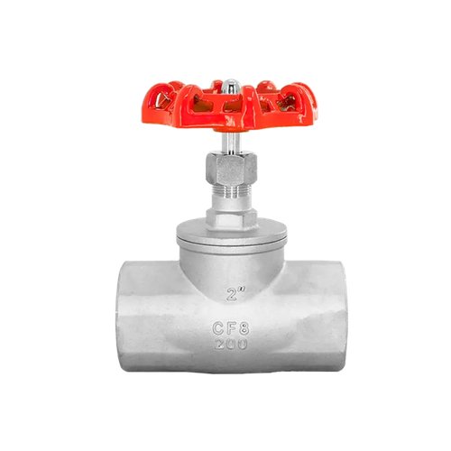 Вентиль запорный муфтовый нержавеющий, AISI304 DN50 (2"), (CF8), PN40