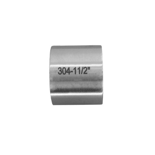 Муфта нержавеющая, AISI304 DN40 (1_1/2"), (CF8), PN16