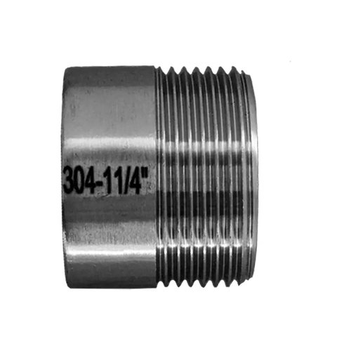 Ниппель приварной нержавеющий, AISI304 DN32 (1_1/4"), (CF8), PN16