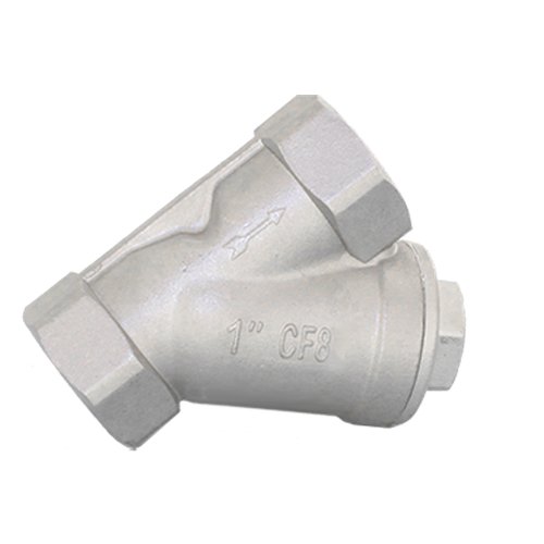 Обратный клапан муфтовый Y-тип нержавеющий, AISI304 DN25 (1"), (CF8), PN64