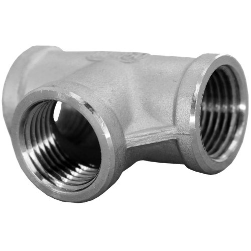 Тройник вр. нержавеющий, AISI304 DN15 (1/2"), (CF8), PN16