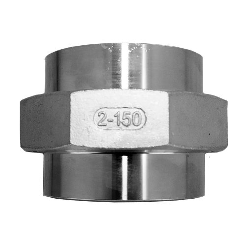Американка c/c нержавеющая, AISI304 DN50 (2"), (CF8), PTFE, PN16