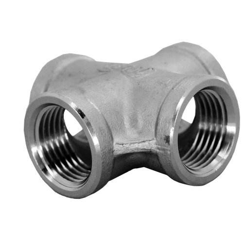 Крестовина нержавеющая, AISI304 DN15 (1/2"), (CF8), PN16