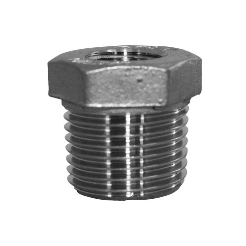 Футорка нержавеющая, AISI304 DN15 x DN 8 (1/2" x 1/4"), (CF8), PN16