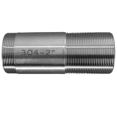 Сгон резьбовой нержавеющий, AISI304 DN50 (2"), (CF8), PN16