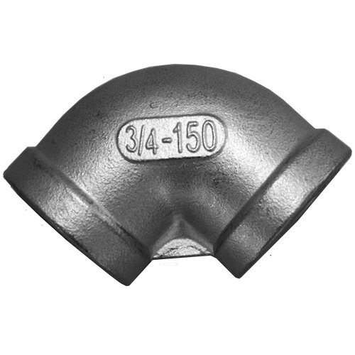 Отвод резьбовой вр/вр нержавеющий, AISI304 DN20 (3/4"), (CF8), PN16