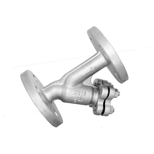 Фильтр фланцевый Y-тип нержавеющий, AISI304 DN15 (1/2"), (CF8), PN16