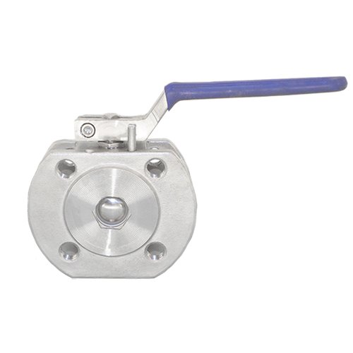 Кран шаровый межфланцевый нержавеющий (1PC), AISI304 DN15 (1/2"), (CF8), PN16