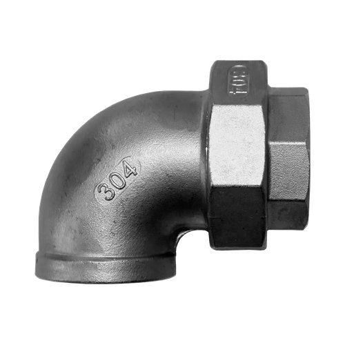 Американка угловая вр/вр нержавеющая, AISI304 DN40 (1_1/2"), (CF8), PTFE, PN16
