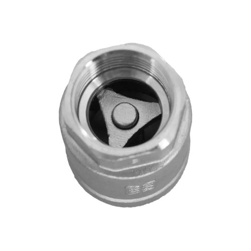 Обратный клапан муфтовый прямой нержавеющий, AISI304 DN25 (1"), (CF8), PN64