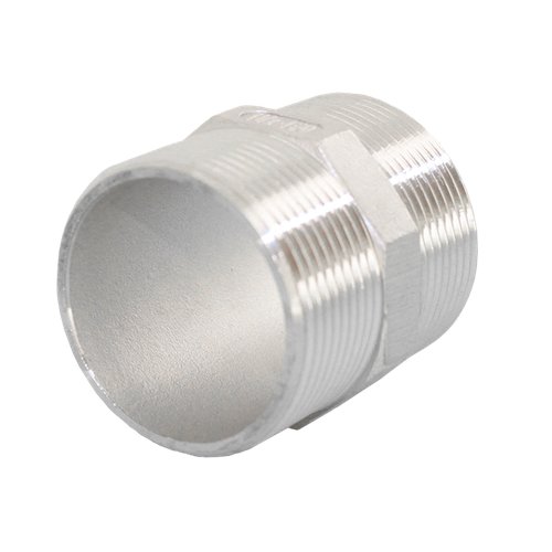 Ниппель резьбовой нержавеющий, AISI304 DN32 (1_1/4"), (CF8), PN16