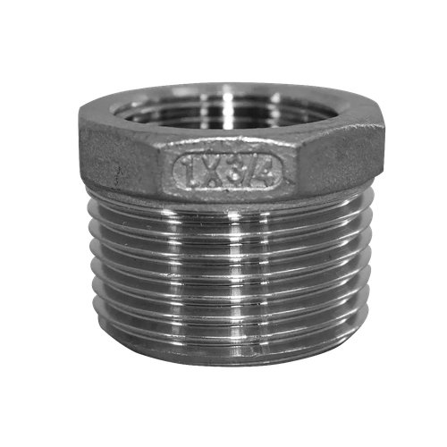 Футорка нержавеющая, AISI304 DN25 x DN20 (1' x 3/4"), (CF8), PN16