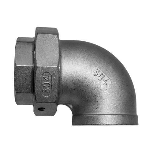 Американка угловая вр/вр нержавеющая, AISI304 DN50 (2"), (CF8), PTFE, PN16