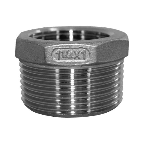 Футорка нержавеющая, AISI304 DN32 x DN25 (1_1/4" x 1"), (CF8), PN16