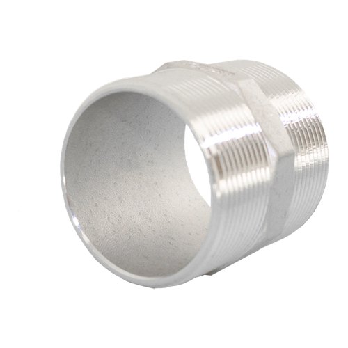Ниппель резьбовой нержавеющий, AISI304 DN50 (2"), (CF8), PN16