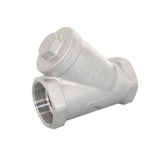Обратный клапан муфтовый Y-тип нержавеющий, AISI304 DN50 (2"), (CF8), PN40
