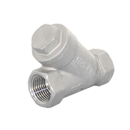 Обратный клапан муфтовый Y-тип нержавеющий, AISI304 DN15 (1/2"), (CF8), PN64
