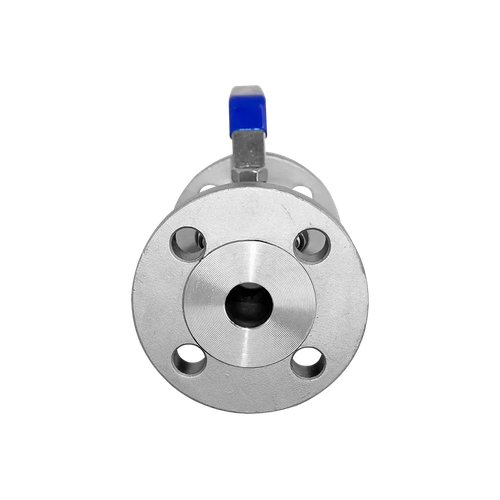 Кран шаровый фланцевый трехсоставной нержавеющий (3PC), AISI304 DN20 (3/4"), (CF8), PN16