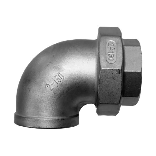 Американка угловая вр/вр нержавеющая, AISI304 DN50 (2"), (CF8), PTFE, PN16