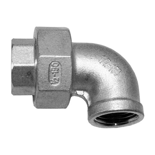 Американка угловая вр/вр нержавеющая, AISI304 DN15 (1/2"), (CF8), PTFE, PN16