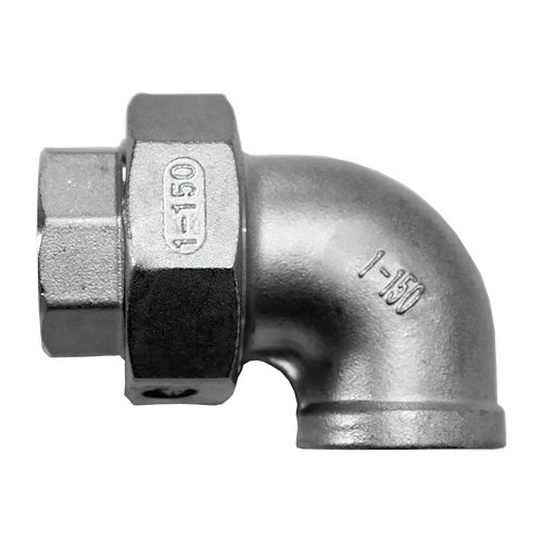 Американка угловая вр/вр нержавеющая, AISI304 DN25 (1"), (CF8), PTFE, PN16