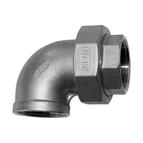 Американка угловая вр/вр нержавеющая, AISI304 DN32 (1_1/4"), (CF8), PTFE, PN16