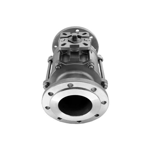 Кран шаровый фланцевый трехсоставной нержавеющий (3PC), AISI304 DN 125 (5"), (CF8), PN16