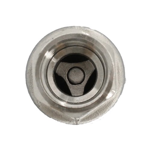 Обратный клапан муфтовый прямой нержавеющий, AISI304 DN15 (1/2"), (CF8), PN64