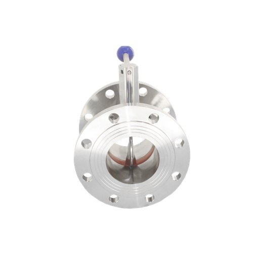 Затвор дисковый фланцевый нержавеющий, AISI304 DN 100 (4"), (CF8), PN10