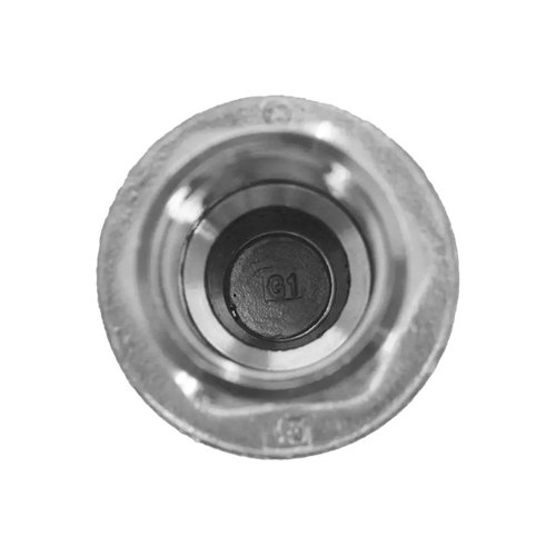 Обратный клапан муфтовый прямой нержавеющий, AISI304 DN15 (1/2"), (CF8), PN64