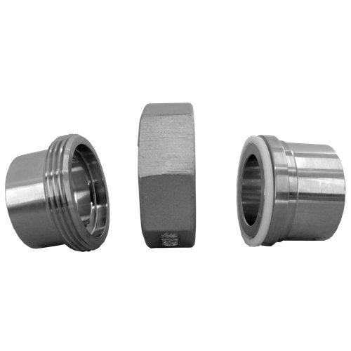 Американка c/c нержавеющая, AISI304 DN25 (1"), (CF8), PTFE, PN16